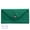 Verdant Green, variant on Big Skinny RFID Blocking Slimvelope Tri-Fold Checkbook Wallet, Holds Up to 40 Cards, Verdant Green