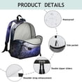 thumbnail image 4 of Waterproof Backpack with Side Pockets - Durable, Breathable for Baseball, Basketball, and Soccer Players, 4 of 6