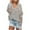 Gray, variant on Honeeladyy Women's Casual Solid Color Versatile Cardigan Sweater Fashionable And Comfortable Hollow Out Lace Long Sleeved V-neck Sweater Top