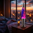 thumbnail image 3 of Jambo 16-inch Motion Lamp (Blue with Fuchsia/Purple Wax, 16"), 3 of 10