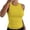 Yellow, variant on VJGBEGW Womens Tank Tops High Neck Sleeveless Tank Tee Casual Basic Thick Strap Slim Fitted Plain Shirts Deep Green L