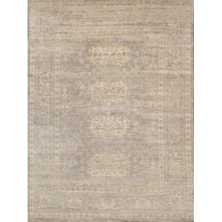 Pasargad Oushak Collection Hand Knotted Bamboo Silk Area Rug