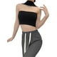 thumbnail image 1 of Lucakuins Chaleco de punto para mujer, sin mangas, cuello halter, sólido, ajustado, top corto de verano para fiesta de club Lucakuins  moda, 1 of 4