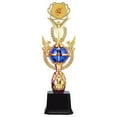thumbnail image 1 of Premio Trofeo Trofeos de Mano de Obra Fina Del Premio Premio Al de Oratoria Escolar Celebraciones de Fiestas Azul 385 cm., 1 of 8