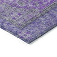 thumbnail image 4 of Addison Rugs Chantille Indoor/Outdoor Traditional Global Purple Washable Rectangle Rug, 9' x 12', 4 of 6