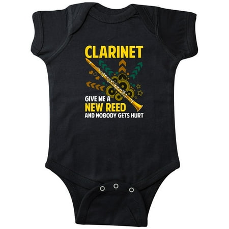 

Inktastic Clarinet Funny Reed Joke Clarinetist Gift Gift Baby Boy or Baby Girl Bodysuit