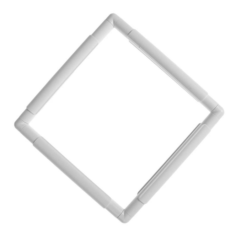 Square Embroidery Hoop,Universal Plastic Embroidery Snap Frame