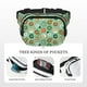 thumbnail image 5 of Disketp Christmas Donuts Riñonera de Doble Capa, Bolsa de Cintura Ajustable para Viajes, Correr y Senderismo, Riñonera Ligera para Hombre y Mujer, 5 of 9