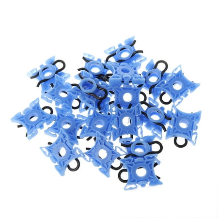 

20 Pcs Window Lift Sliding Pivot Regulator Clip Fastener 51321938884 For BMW E32