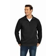 thumbnail image 5 of Pinspark Men's Quarter Zip Pullover Sweatshirts Mock Neck Casual Long Sleeve Fall Winter Warm Fleece Cotton Sweatshirt, 5 of 7