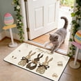 thumbnail image 4 of Easter Door Mat Non Slip Absorbent Floor Rug, Washable Kitchen Mat for Entrance Porch Bathroom Decor, Holiday Themed Indoor Outdoor Carpet for Home(N), 4 of 6