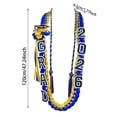thumbnail image 3 of BotaniNest Double Layer Graduation Ribbon Ribbon Belt Honorary Rope Hand Woven Graduation Ribbon Graduation Sash Graduates' Commemorative, 3 of 6