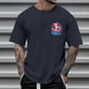 thumbnail image 1 of Tops para hombre, blusas y camisas de cuello redondo y manga corta para hombre, blusas casuales de cuello redondo con estampado de moda para hombre, blusas de cuello redondo y manga corta para hombre., 1 of 4