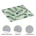 thumbnail image 4 of XMXT Microfiber Drying Mat for Kitchen Counter, Beautiful Peacock Feathers Absorbent Dish Drying Mats for Sink Dishes Rack Pad, 16 x 18 inches, 4 of 9