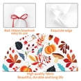 thumbnail image 6 of Kll 48" Christmas Tree Skirt Autumn Pumpkins Fall Leaves Xmas Tree Skirts Mat For New Year Xmas Holiday Party Indoor Outdoor Home Decoration, 6 of 9