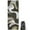 Black Marble Gold, variant on White Marble Gold Line Pattern Hot Yoga Mat Towel Non Slip for Hot Yoga - Quick-Drying Yoga Mat Cover with 4 Corner Pockets with Travel Bag - Hot Yoga Towel Non Slip 70"x26"