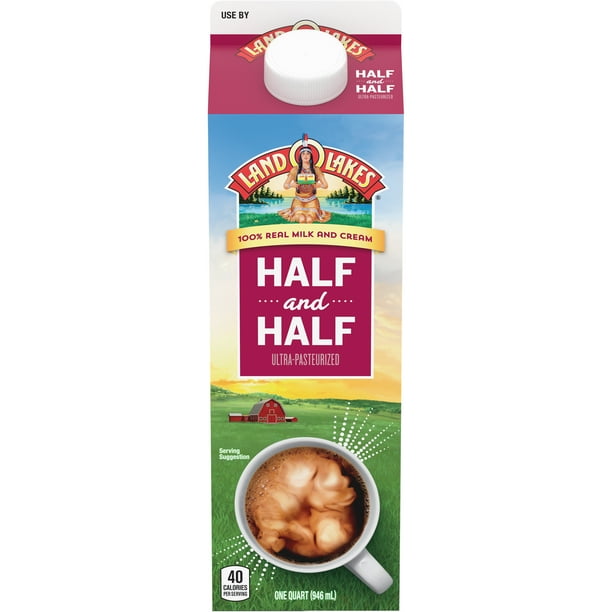 Land O Lakes Traditional Half & Half, 1 Quart