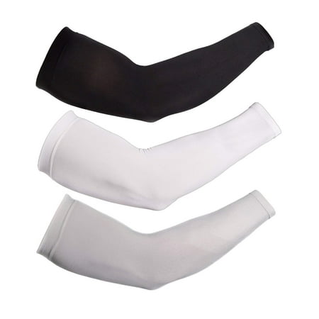 TekDeals One Pair of Cooling Arm Sleeves Cover UV Sun Protection Basketball
