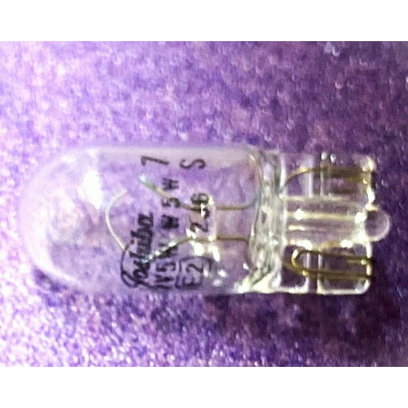 W5W 12V 5W INCANDESCENT AUTO LAMP (2 LAMPS)