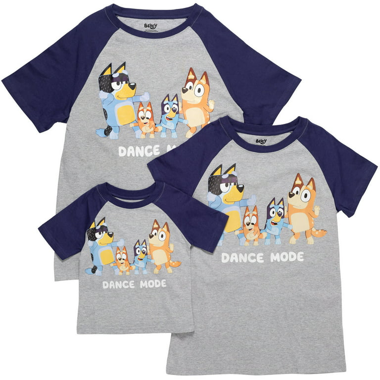 Bluey Bingo Dad Mens Matching Family T-Shirt Adult 