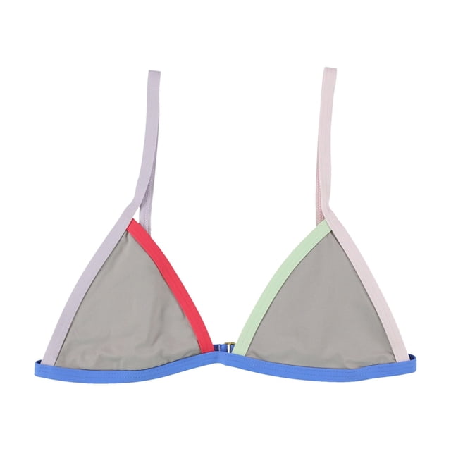 Tavik Womens Jett Triangle Bikini Swim Top, Multicoloured, Large