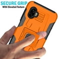 thumbnail image 3 of Case for Galaxy XCover 6 Pro, Nakedcellphone Rugged Ring Grip Cover with Stand [Built-In Mounting Plate] for Samsung XCover6 Pro Phone (2022, SM-G736), 3 of 9