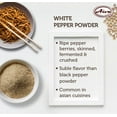 thumbnail image 5 of Aiva White Pepper Ground (Powder) 5 lb, 5 of 5