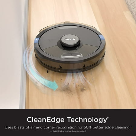 Shark - AI Ultra 2-in-1 Robot Vacuum & Mop with Sonic Mopping, Matrix Clean, Home Mapping, WiFi Connected - Black