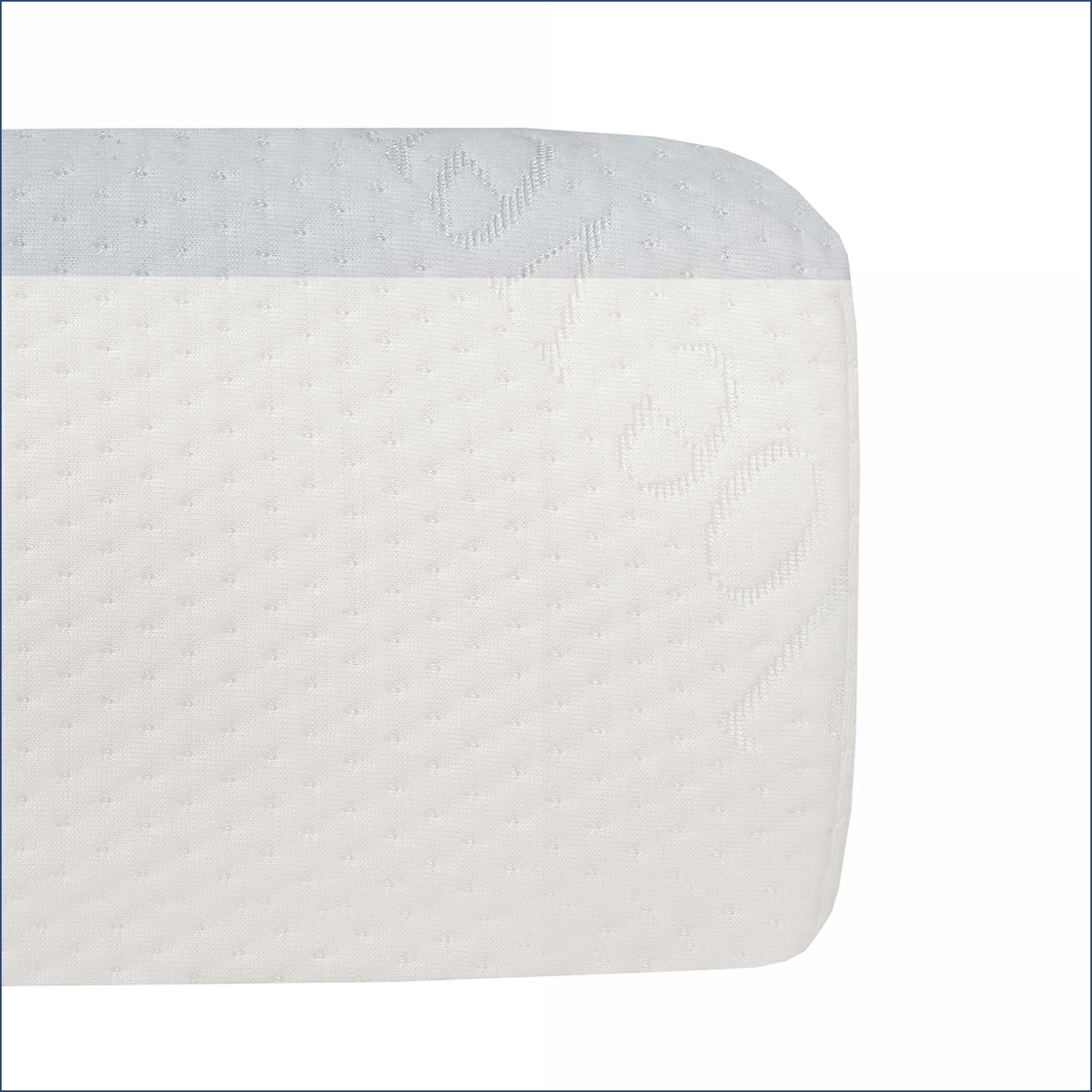 Mattresses, Full Size 6 in. Firm Gel Memory Foam Mattress | White | Polyester