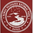 thumbnail image 4 of Old Glory Mens Hawaii Volcanoes National Park Short Sleeve Graphic T Shirt, 4 of 6