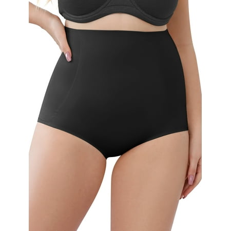 

FOCUSSEXY Women s High Waisted Shaping Underwear Panties Briefs Slimming Body Shaper Underwear Hip Enhancer Seamless Underwear