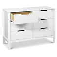 thumbnail image 3 of Carter's By DaVinci Colby Commode Double à 6 Tiroirs, Blanc, 3 of 8