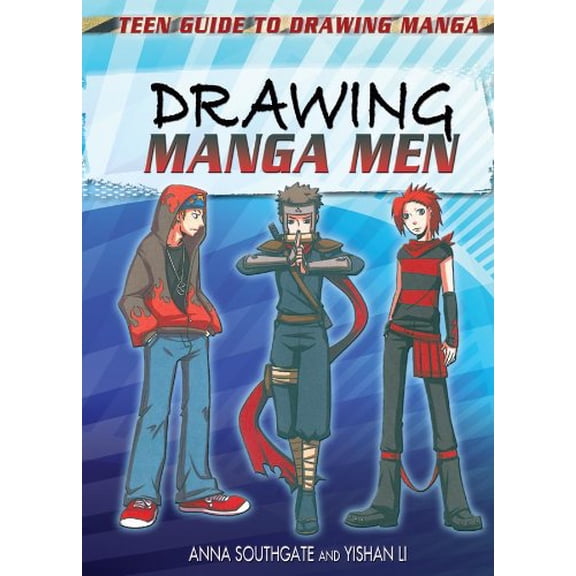 Pre-Owned Drawing Manga Men (Library Binding) 1448892406 9781448892402
