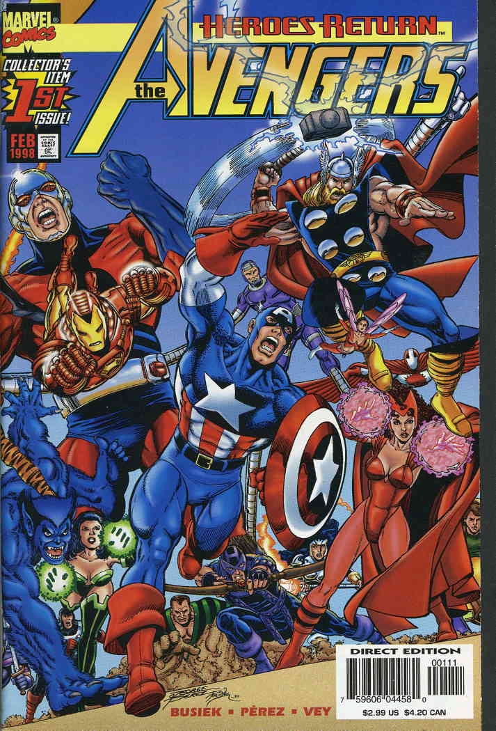 Cover of Avengers #1