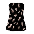 thumbnail image 3 of Women s Strapless Floral Print Tube Top Casual Loose Fit Sleeveless Blouse Multiple Vibrant Pattern Options Soft Lightweight Fabric Comfortable Summer Daily Bohemian Top, 3 of 6