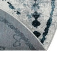 thumbnail image 3 of Unique Loom Kamala Washable Collection Area Rug - Tribal (5' 3" Round Ivory Gray/Blue), 3 of 7