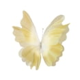 thumbnail image 3 of Mariposa artificial de hilo, decoración, mariposa gigante de gasa, malla de mariposa falsa, fotografía Amarillo, 3 of 9