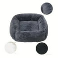 thumbnail image 3 of DABEI Soft Long Plush Cat kennel dog kennel winter warm pet bed Cat Bed Cat Mat Animals Sleeping Sofa, 3 of 19