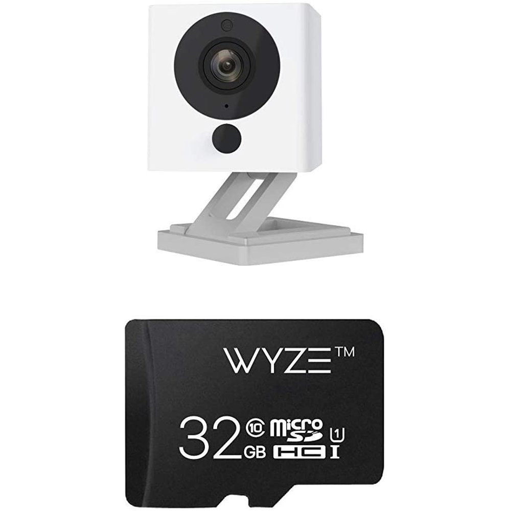 Wyze Cam v2 1080p Indoor Smart Home Camera with Wyze 32GB MicroSD Card