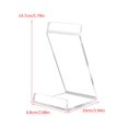 Clear Acrylic Record Stand Portable Simple Display Holder for Album