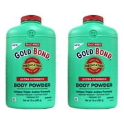 Gold Bond Body Powder Medicated Extra Strength 10 oz (Pack of 2)