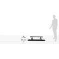 thumbnail image 2 of Enclume Design Products PR16CWG HS 4 ft. Ceiling Pot Rack with Grid, Hammered Steel - Oval, 2 of 2