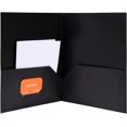 thumbnail image 2 of czcpp-Poly Dossiers de Poche (Noir, 8pk), 2 of 4