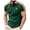 j108-Green, variant on LIIPEE Summer Fashion Graphic Polo Shirt For Men Short Sleeve Tennis Collar Shirts Male Comfortable Breathable Versatile Polos,XL