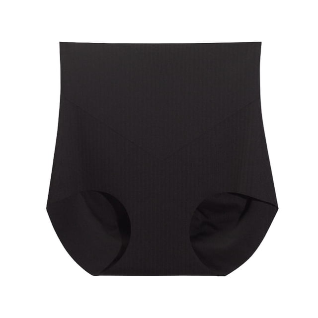 Womens Stretch High Waisted Seamless Underwear No Show Tummy Control Panties Soft Postpartum Full Coverage Briefs