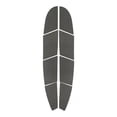 thumbnail image 3 of 8x Pads de Traction pour Planche de Surf, Pads de Queue de Pont pour Planche de Pêche, Prise en Main Forte pour Shortboards de Surf, Paddleboard Gris, 3 of 10