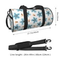 thumbnail image 2 of Sikiie Flower Leaves Duffel Bag, Travel Bag, Sports Gym Bag - Ideal for Sports, Gym, Overnight Stays, 2 of 6