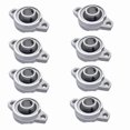thumbnail image 1 of 8-Piece Zinc Alloy Ball Bearing Blocks with Auto Bore Flange (12mm), 1 of 4