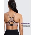 thumbnail image 3 of Sostén Deportivo SYROKAN con Espalda Racerback y Aros para Alto Impacto 42C, 3 of 6