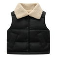 thumbnail image 2 of LIJCC Infant Baby Vest Winter Button Closure Boy Girl Clothes Toddler Jacket Padded Gilet Warm Outerwear with Pockets Down Vest Puffer Sleeveless Outfit Jacket, 2 of 5